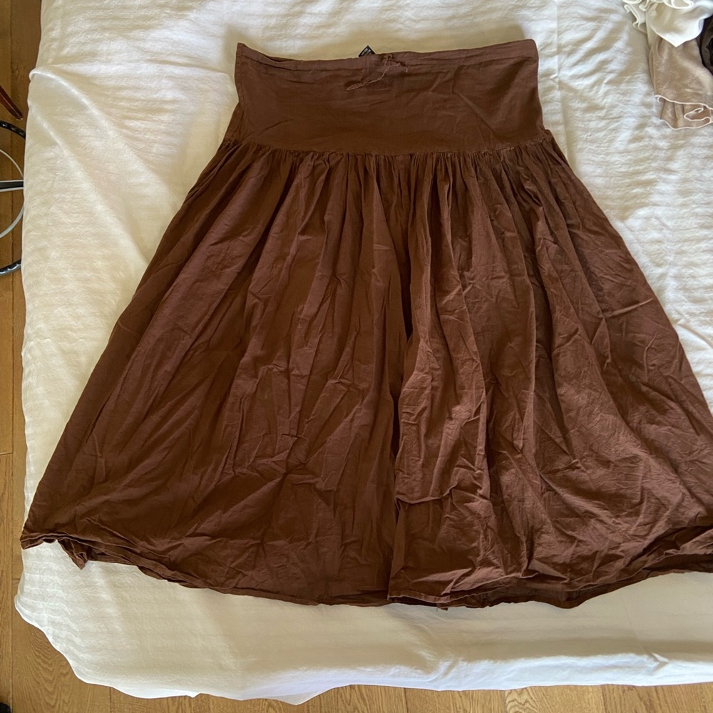 Cotton Maxi Skirt